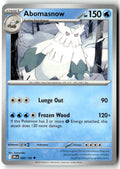 Front of Abomasnow 060/182 from Destined Rivals