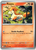 Front of Ponyta 029/182 from Destined Rivals