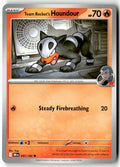 Front of Team Rocket's Houndour 037/182 from Destined Rivals