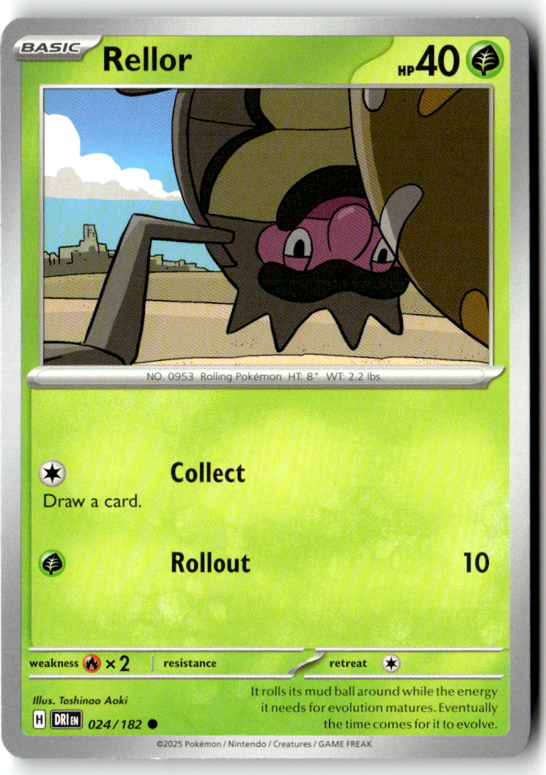 Front of Rellor 024/182 from Destined Rivals