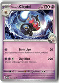 Front of Steven's Claydol 084/182 from Destined Rivals