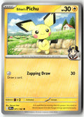 Front of Ethan's Pichu 071/182 from Destined Rivals