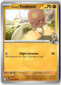 Front of Arven's Toedscool 109/182 from Destined Rivals