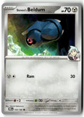 Front of Steven's Beldum 143/182 from Destined Rivals
