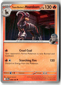 Front of Team Rocket's Houndoom 038/182 from Destined Rivals