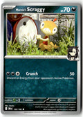Front of Marnie's Scraggy 132/182 from Destined Rivals