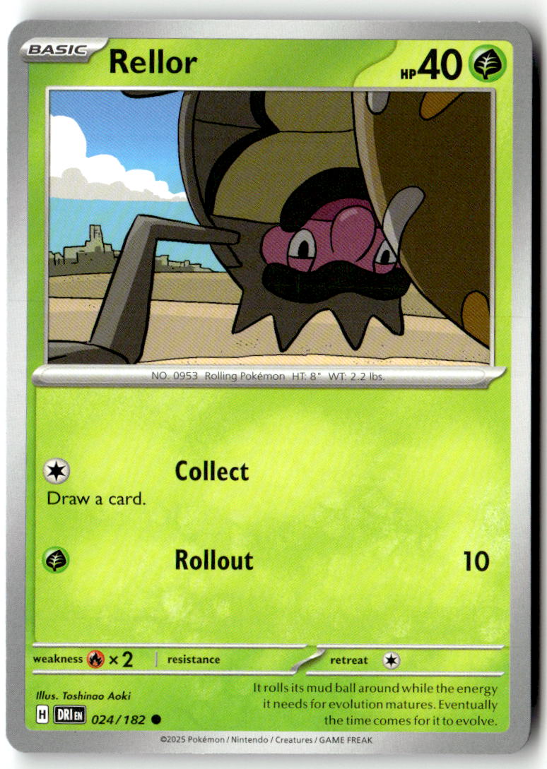 Front of Rellor 024/182 from Destined Rivals