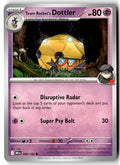 Front of Team Rocket's Dottler 088/182 from Destined Rivals