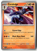 Front of Ceruledge 035/191 from Surging Sparks