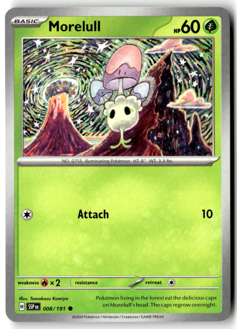 Front of Morelull 008/191 from Surging Sparks