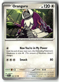 Front of Oranguru 156/191 from Surging Sparks