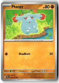 Front of Phanpy 102/191 from Surging Sparks