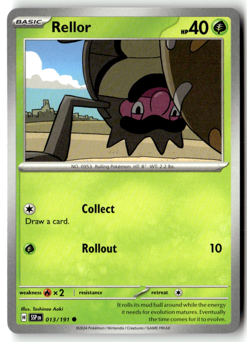 Front of Rellor 013/191 from Surging Sparks