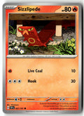 Front of Sizzlipede 027/191 from Surging Sparks