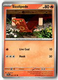 Front of Sizzlipede 027/191 from Surging Sparks