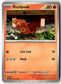 Front of Sizzlipede 027/191 from Surging Sparks