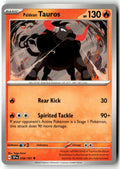 Front of Paldean Tauros 018/191 from Surging Sparks