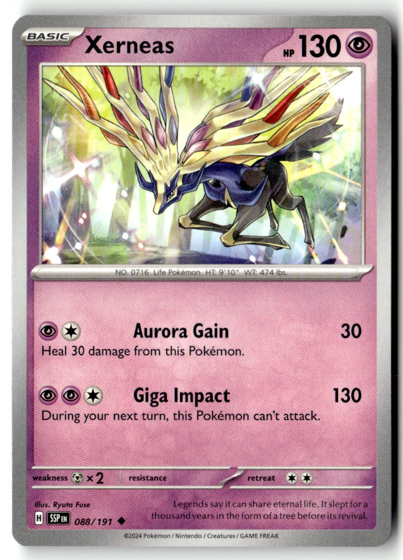 Front of Xerneas 088/191 from Surging Sparks