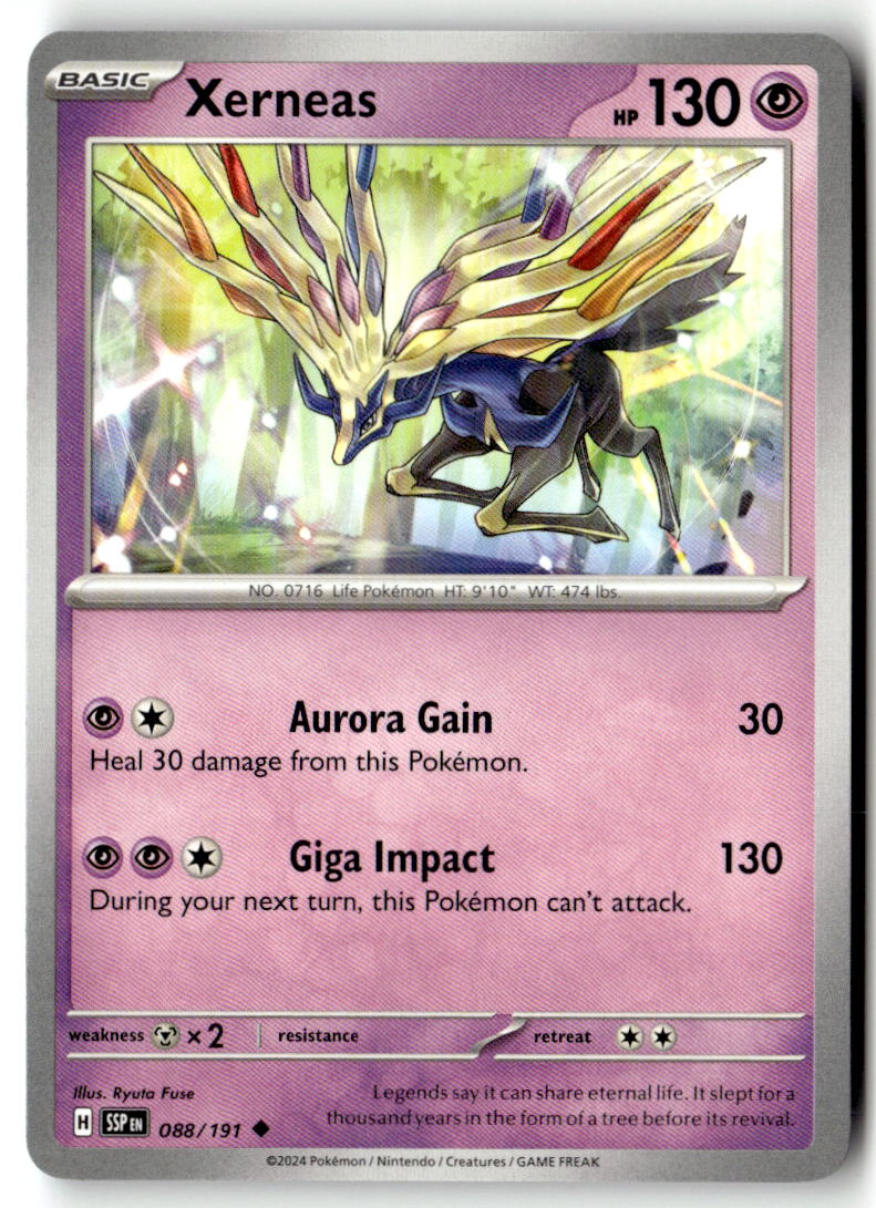 Front of Xerneas 088/191 from Surging Sparks