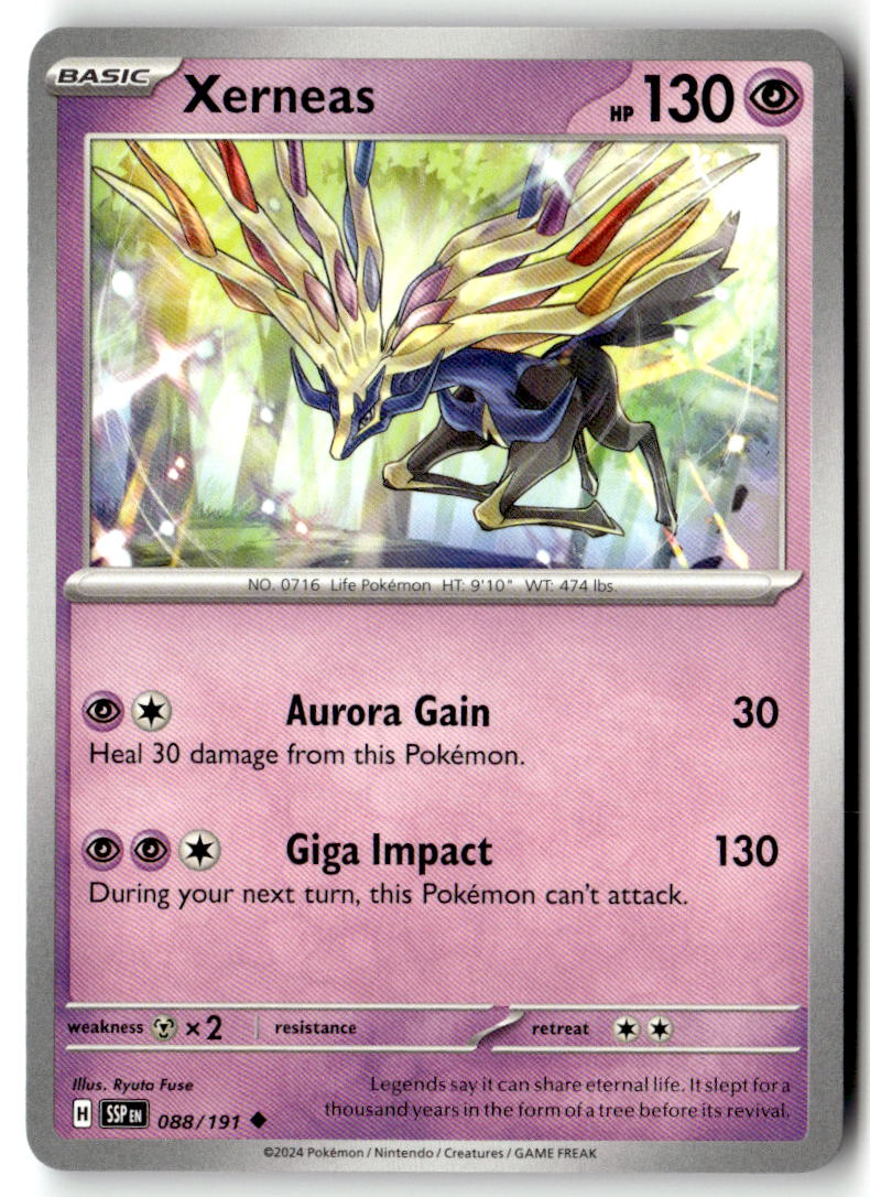 Front of Xerneas 088/191 from Surging Sparks