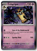 Front of Cofagrigus 083/191 from Surging Sparks