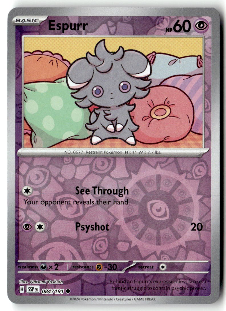 Front of Espurr 084/191 from Surging Sparks