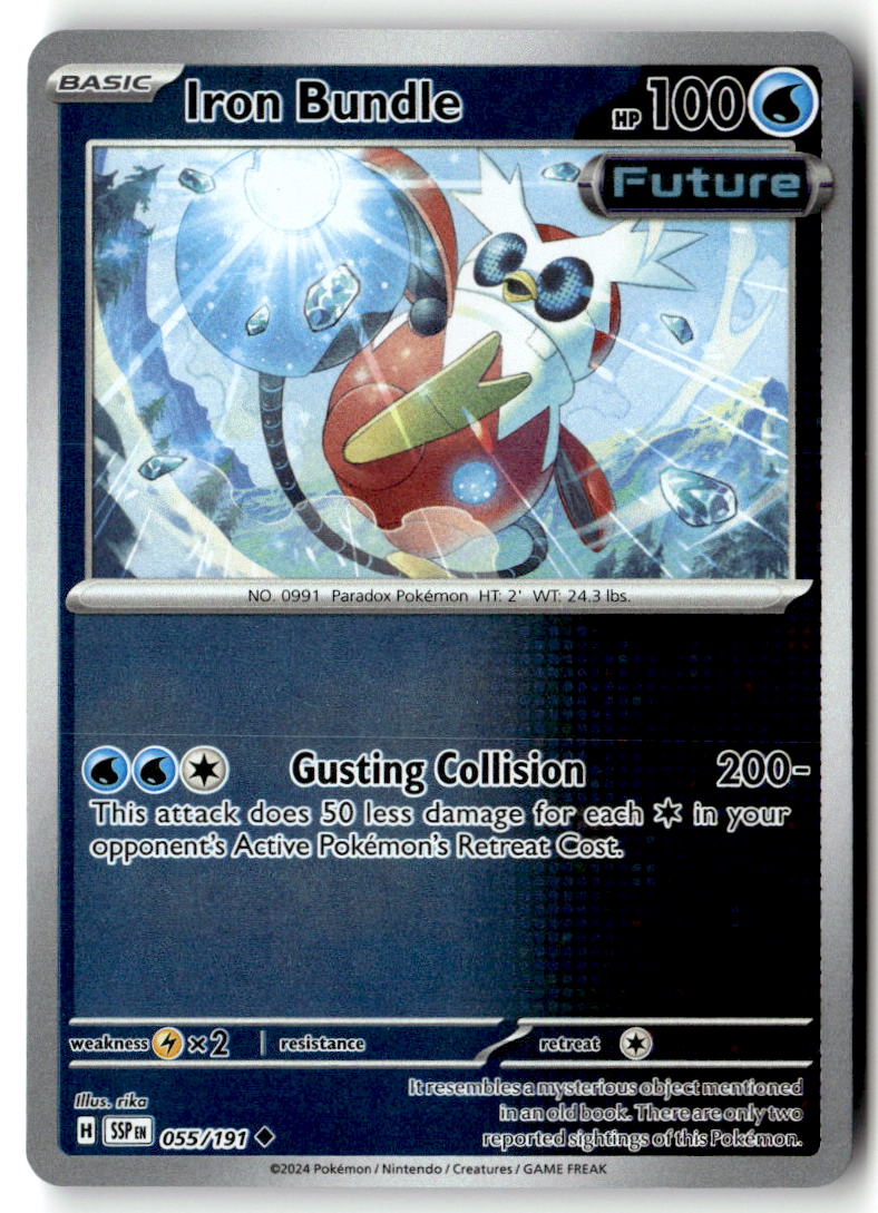 Front of Iron Bundle 055/191 from Surging Sparks