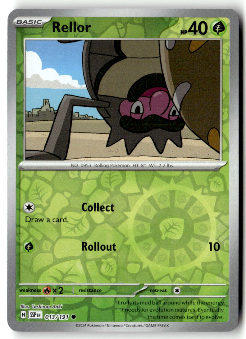 Front of Rellor 013/191 from Surging Sparks