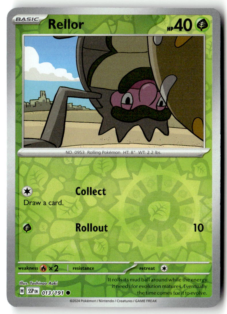 Front of Rellor 013/191 from Surging Sparks