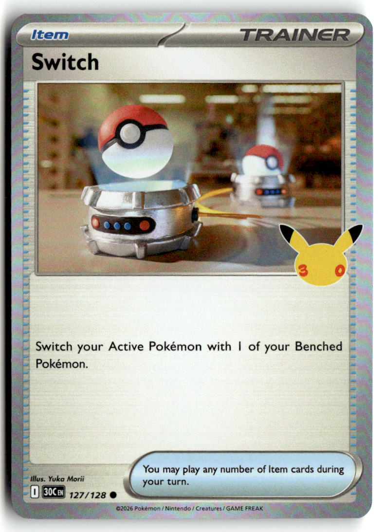 Front of Switch from 30th Celebration