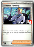 Front of Colress's Tenacity 057/064 from Prize Pack Series Cards