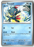 Front of Sneasel 013/064 from Shrouded Fable