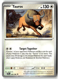 Front of Tauros 069/086 from Chaos Rising