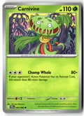 Front of Carnivine 004/086 from Chaos Rising