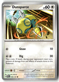 Front of Dunsparce 079/131 from Prismatic Evolutions