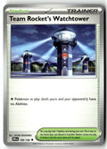 Front of Team Rocket's Watchtower 180/182 from Destined Rivals