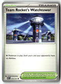 Front of Team Rocket's Watchtower 210/217 from Ascended Heroes
