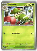 Front of Breloom 004/198 from Scarlet & Violet Base Set