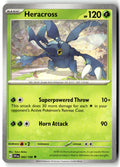 Front of Heracross 002/198 from Scarlet & Violet Base Set