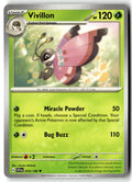 Front of Vivillon 010/198 from Scarlet & Violet Base Set