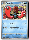 Front of Wugtrio 057/198 from Scarlet & Violet Base Set