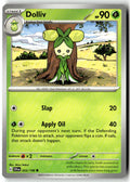 Front of Dolliv 022/198 from Scarlet & Violet Base Set