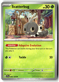 Front of Scatterbug 008/198 from Scarlet & Violet Base Set