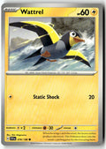 Front of Wattrel 078/198 from Scarlet & Violet Base Set