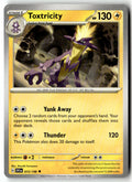 Front of Toxtricity 072/198 from Scarlet & Violet Base Set