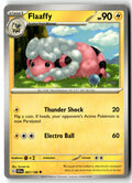 Front of Flaaffy 067/198 from Scarlet & Violet Base Set