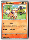 Front of Growlithe 031/198 from Scarlet & Violet Base Set