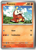 Front of Fuecoco 036/198 from Scarlet & Violet Base Set