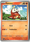 Front of Fuecoco 036/198 from Scarlet & Violet Base Set