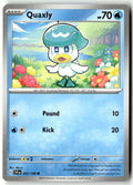 Front of Quaxly 052/198 from Scarlet & Violet Base Set